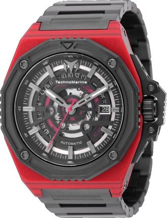 Technomarine Carbon Nautic Automatic Black Dial Mens Watch TM-525001