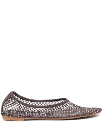 Senso Clarissa ballerina shoes - women - Nylon/Rubber/Nylon - 39 - Brown