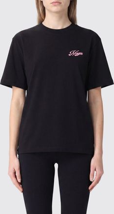 Msgm T-shirt in cotone con vestibilit&agrave; relaxed e logo a contrasto