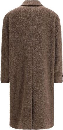 Golden Goose Mens Brown Viscose Coat Clothing