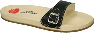 Berkemann Schoenen, Heren, Zwart, 42 EU, Leer, Original Sandale