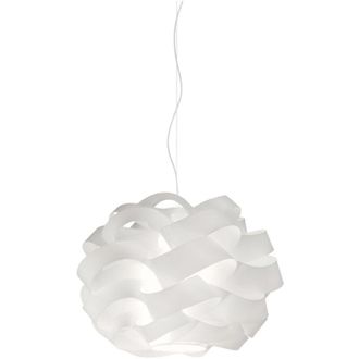 Linea Zero Sospensione Da Esterno Moderna Cloud Polilux Bianco 1 Luce E27