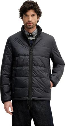 Barbour Jassen, Heren, Zwart, L, Polyester, Offshore Quilted Jacket