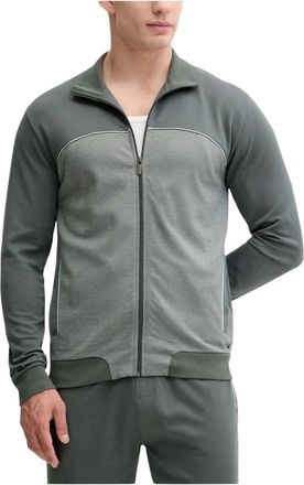 HUGO BOSS Hombre, Sudaderas, Verde, Talla: 2XL