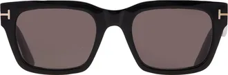 Tom Ford Andy-02 Smoke Square Mens Sunglasses FT1333 01A 53