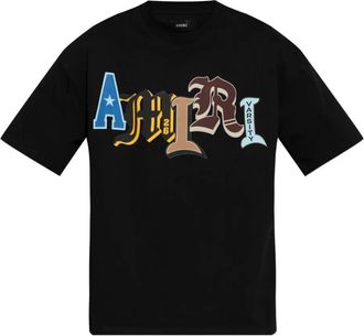 Amiri T-shirt con applicazione - Nero