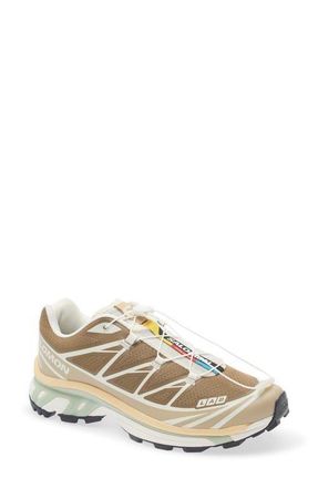 Salomon Gender Inclusive XT-6 Sneaker in Coyote Brown/Safari at Nordstrom, Size 11.5 Womens