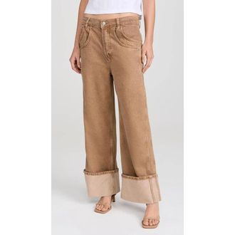 Free People Final Countdown Jeans Womens Tumbleweed Denim Cotton GBO3335