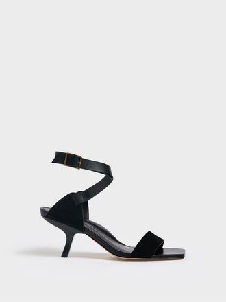 Marion Parke Sophia Sandal | Nappa in Black at Nordstrom, Size 40.5