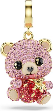 Swarovski Idyllia Charm in Gold/Pink at Nordstrom