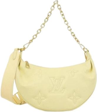 Louis Vuitton Pre-owned Vintage Schoudertas - Dames - Vintage Schoudertas - Geel - ONE Size - Leer - Vintage