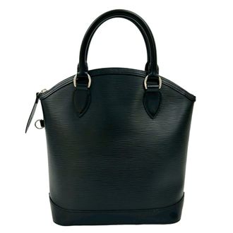 Louis Vuitton Black Epi Leather Handbag Tote Bag (Pre-Owned)