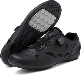 Generic Men & Women Performance Cycling Shoes Breathable BOA Dial Closure Lightweight Stiff Sole with Flat, MTB and Road Lock Options Efficient for Long Rides