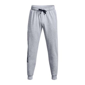 Under Armour Heren Rival Fleece Graphic Joggingbroek (Grijs)