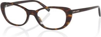 Saint Laurent 52mm Cat Eye optical glasses in Tortoise at Nordstrom