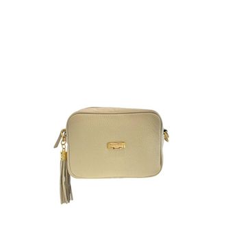 Baldinini Beige Cowhide Crossbody Womens Bag