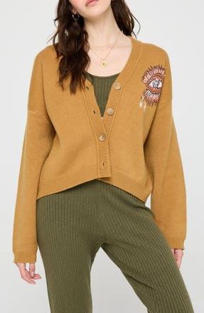 Spiritual Gangster Golden Hour Delaney Cardigan in Hazel at Nordstrom Rack, Size X-Large