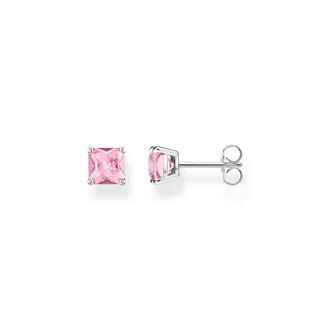 Thomas Sabo Thomas Sabo Ohrstecker mit pinkem Stein Silber pink H2174-051-9