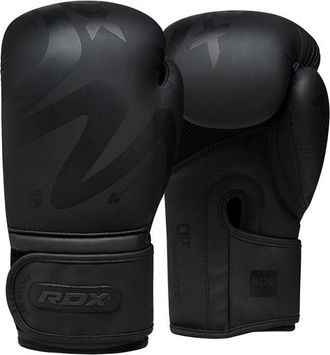 RDX Sports Guantes De Boxeo Rdx F15 Negros/negros De 12 Oz