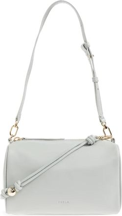 Furla Talia Bag - Dames - Schoudertassen - Blauw - ONE Size - Leer - Tassen