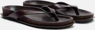 Jacquemus Tatanes leather thong sandals