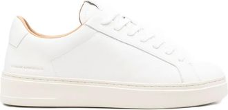 Crime London Sneakers in pelle con lacci - Bianco
