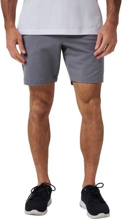 Travis Mathew Stretchknit 8-Inch Shorts in Quiet Shade at Nordstrom, Size 40