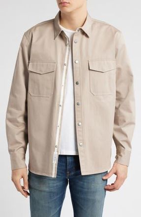 Rag & Bone CPO Cotton Shirt Jacket in Taupe at Nordstrom Rack, Size X-Large