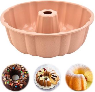 OEM Dailygoods, Molde Bundt De 24 Cm, Molde De Silicona Para Hornear, Revestimiento Antiadherente, Inodoro Y Seguro, Molde Para Pasteles