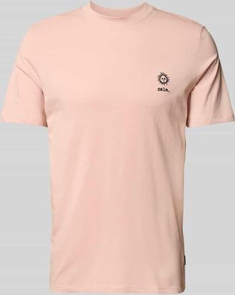 Blend T-Shirt mit Motiv- und Statement-Stitching Modell JANUS in Altrosa, Gr&ouml;&szlig;e 3XL