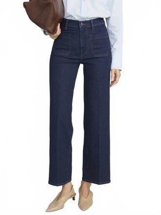 Frame Denim Anchor Wide Leg Denim Jeans In Cicero