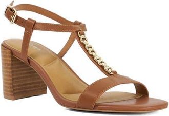 Dune London Josina Ankle Strap Sandal in Tan at Nordstrom, Size 9.5Us