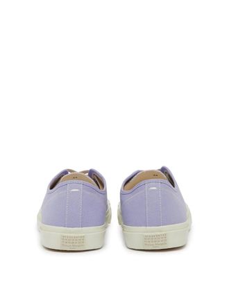 Maison Margiela Mens Tabi Low-Top Sneakers Purple Shoes >