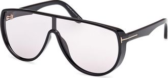 Tom Ford FT1182 ACHILLES 01A Mens Sunglasses Black Size 99