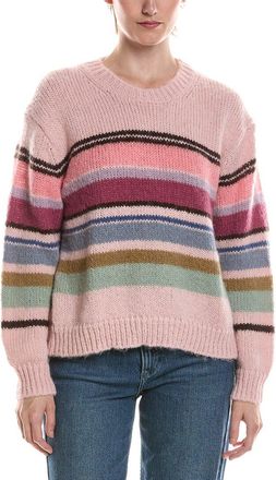 Michael Stars Aura Striped Wool-Blend Pullover