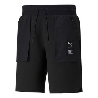 Puma X First Mile Double Knit Cargo Shorts Black 532343-01