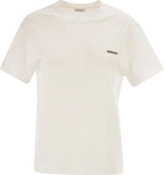 Brunello Cucinelli Donna, Top, Bianco, XS, new