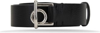 Burberry Leren Riem - Heren - Riemen - Zwart - 85 CM - Leer - Accessoires