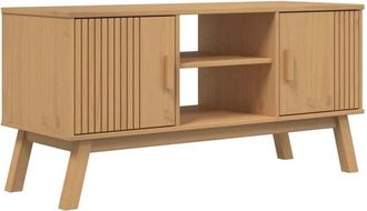 vidaXL Vidaxl - tv Cabinet olden Brown 114x43x57 cm Solid Wood Pine