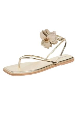 Free People Womens Mismatch Magnolia Sandals In Gold