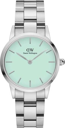 Daniel Wellington Womens DW00100537 Iconic Link Mint Silver 28mm Watch - One Size