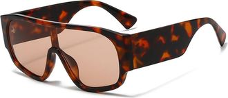 Generic Large Frame Outdoor Mens Sunglasses Commuting Womens Vacation Driver Sun Glasses(Multi-colored)