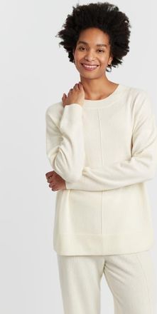 Chinti and Parker Wool-Cashmere Relaxed Slouchy Sweater in Cream at Nordstrom, Size X-Large