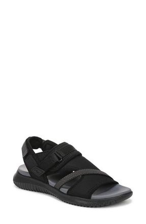 Ryk&auml; Joy Strappy Sandal in Black at Nordstrom, Size 7.5