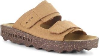 FLY London Cleek Platform Slide Sandal in Brown at Nordstrom, Size 10-10.5Us