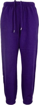 Dsquared2 Trainingsbroeken - Dames - Sweatpants - Paars - XS - Katoen - Broeken