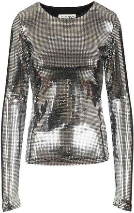 Maison Margiela Silver Long-Sleeved Top