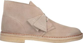 Clarks Desert Boot - Heren - Veterlaarzen - Beige - 46 EU - Leer - Schoenen