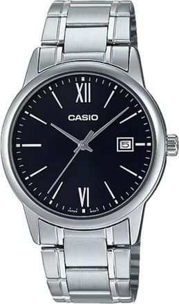 Casio Mens Black Dial Stainless Steel Dress Watch - MTP-V002D-1B3