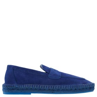 Ferragamo Ferragamo Desco Suede Espadrilles Loafer, Size 9